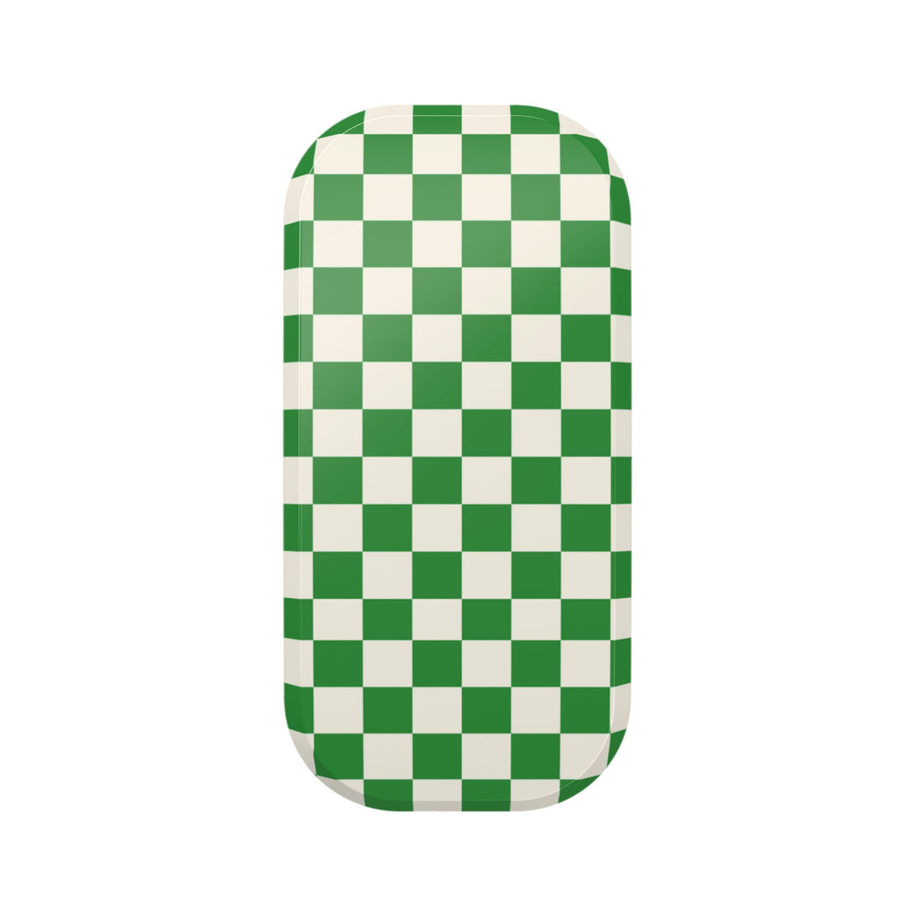 Matcha Check Pop-Up Phone Stand