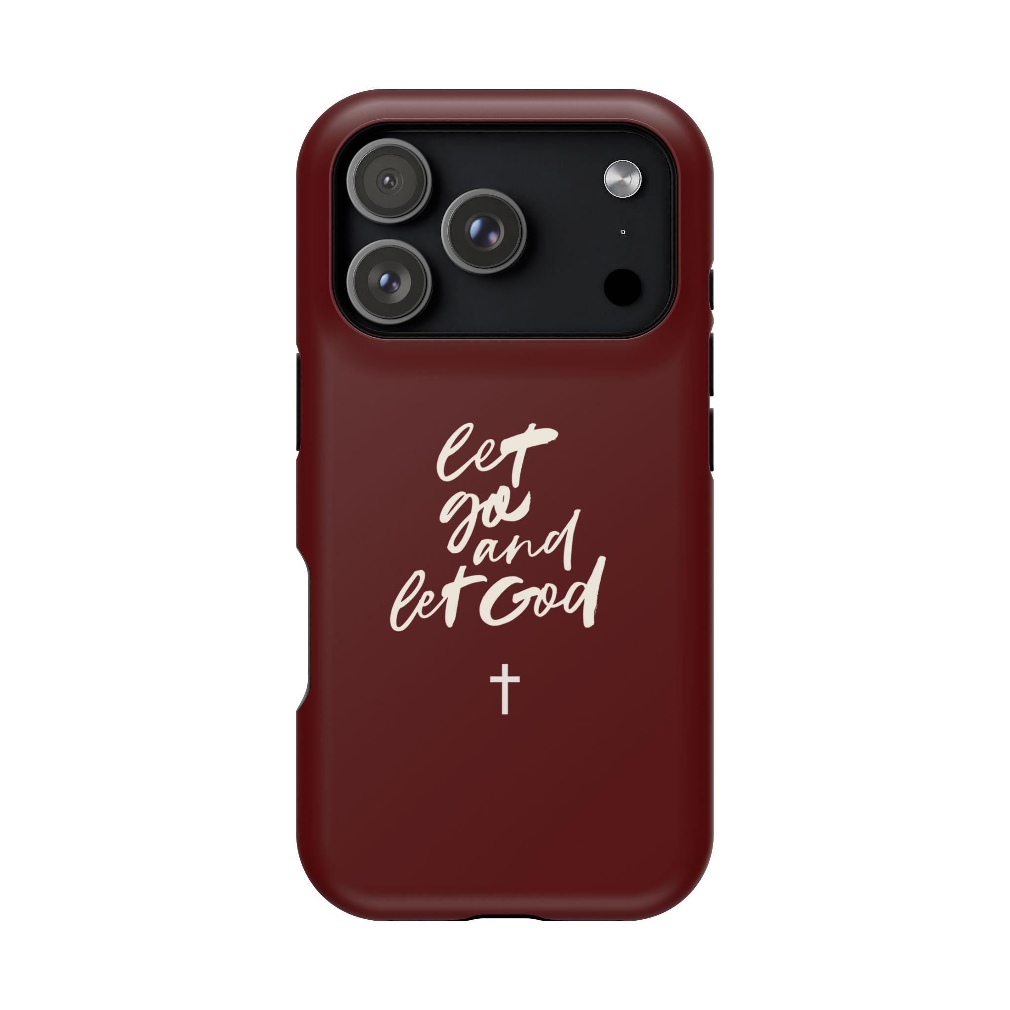 Let God and Let God Burgundy Case