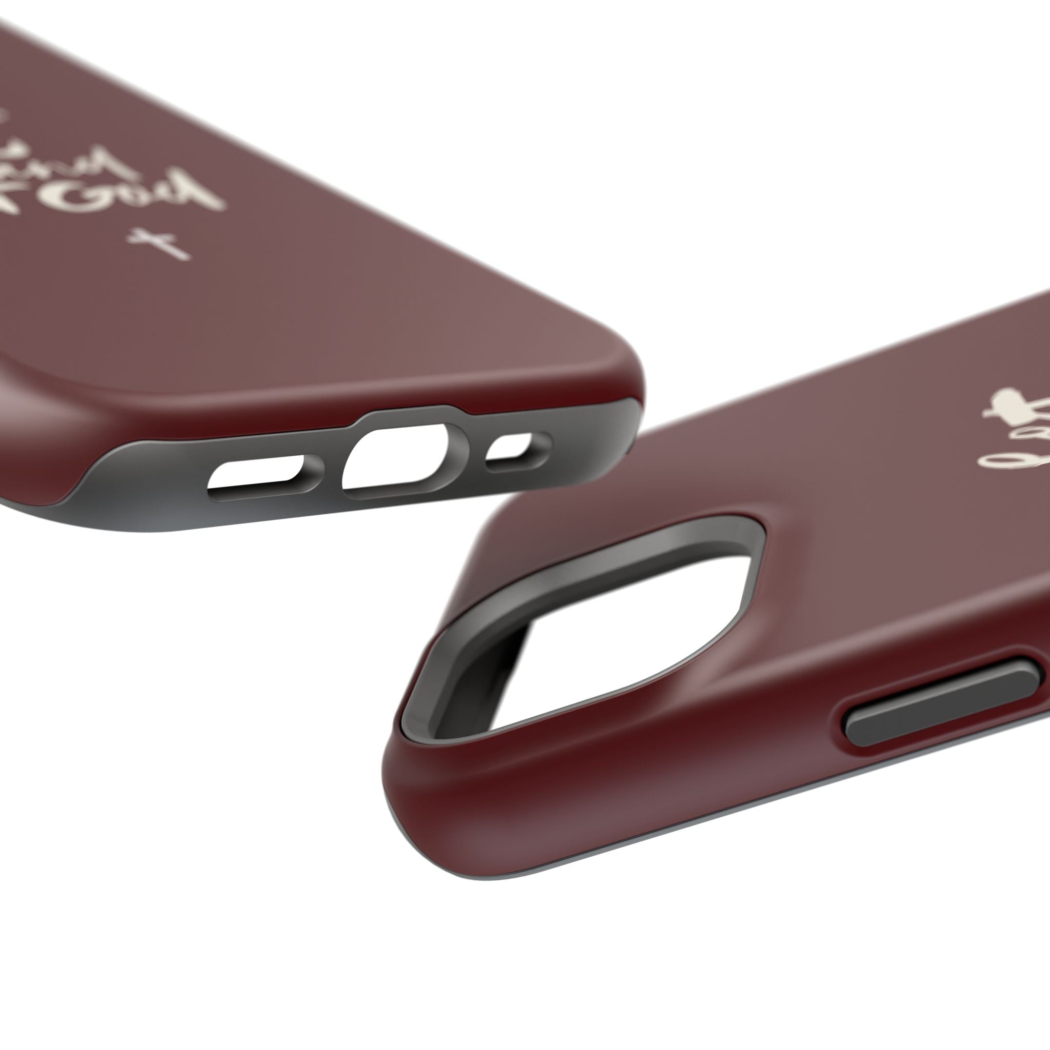 Let God and Let God Burgundy Case