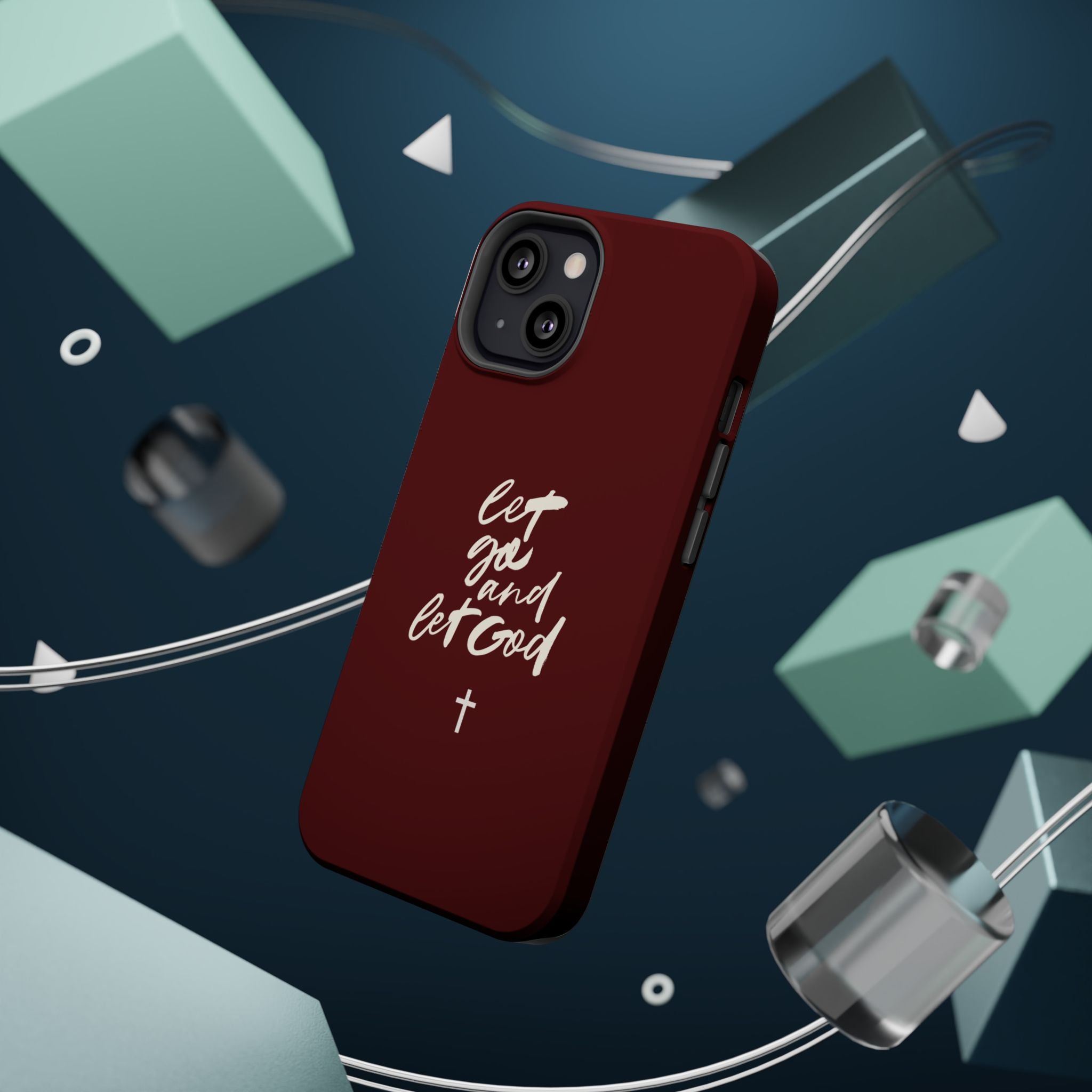 Let God and Let God Burgundy Case