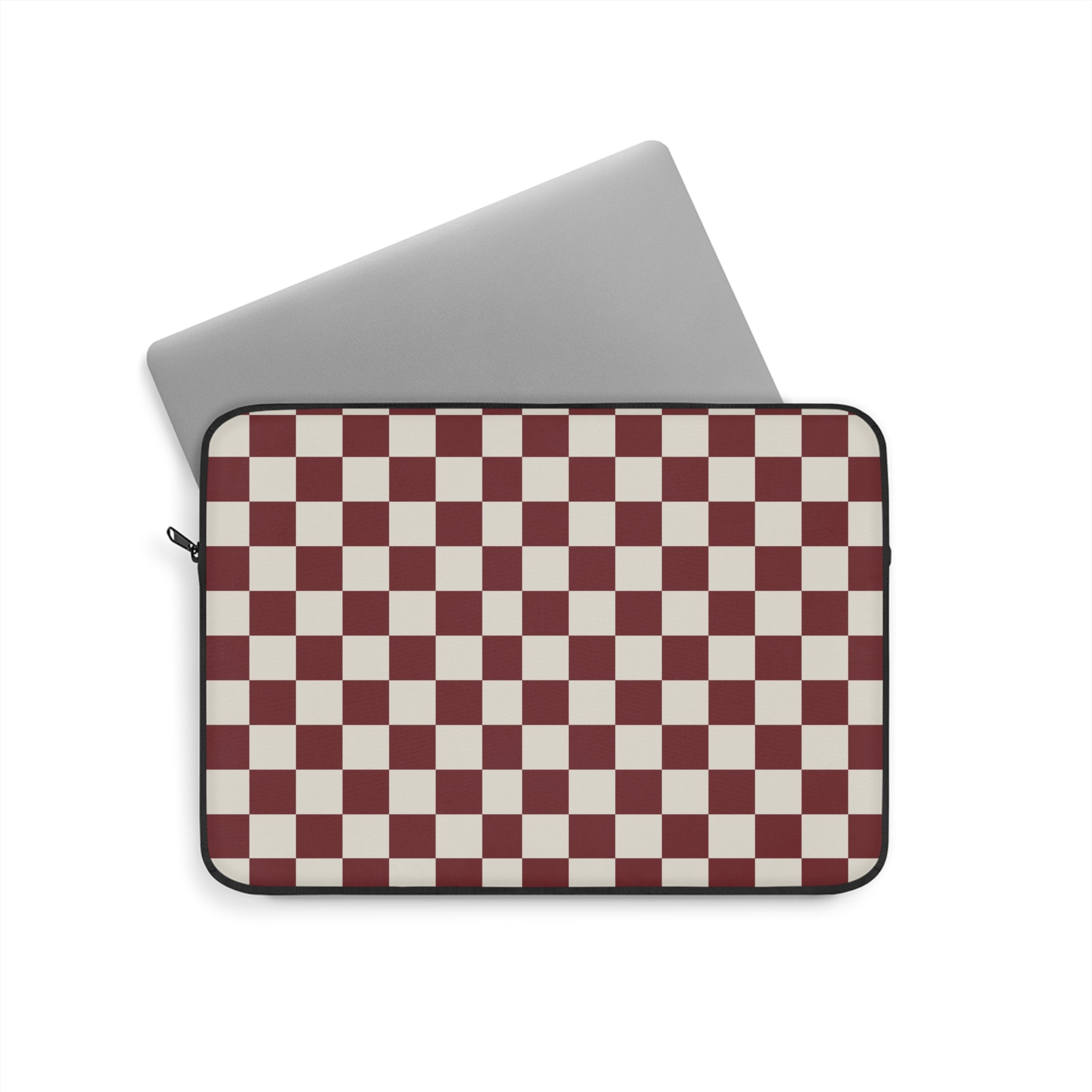 Cherry Check Laptop Sleeve