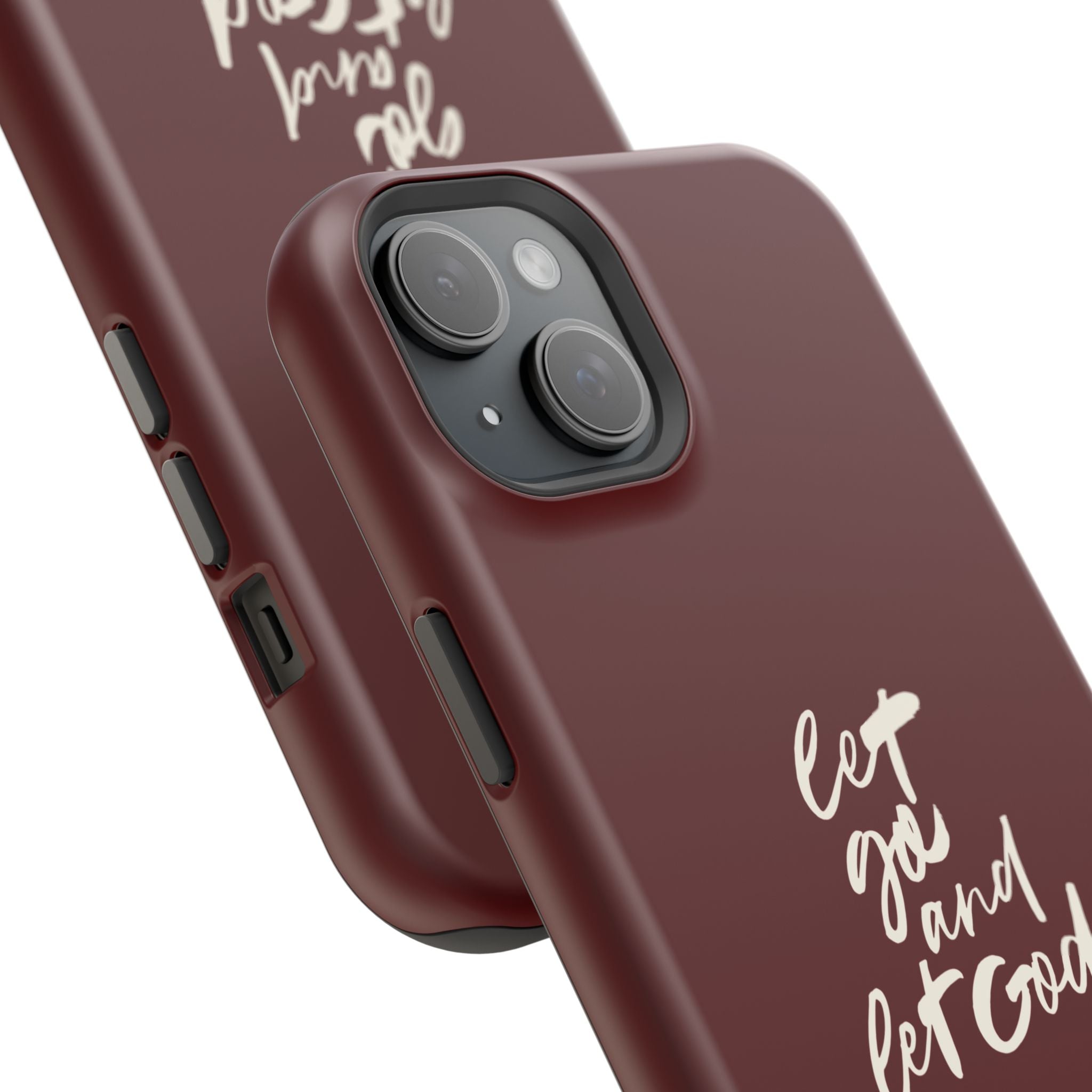 Let God and Let God Burgundy Case