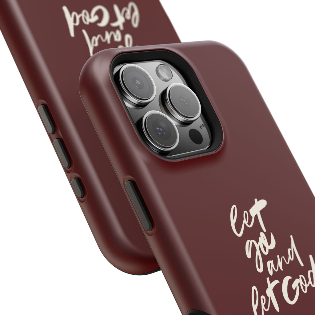 Let God and Let God Burgundy Case