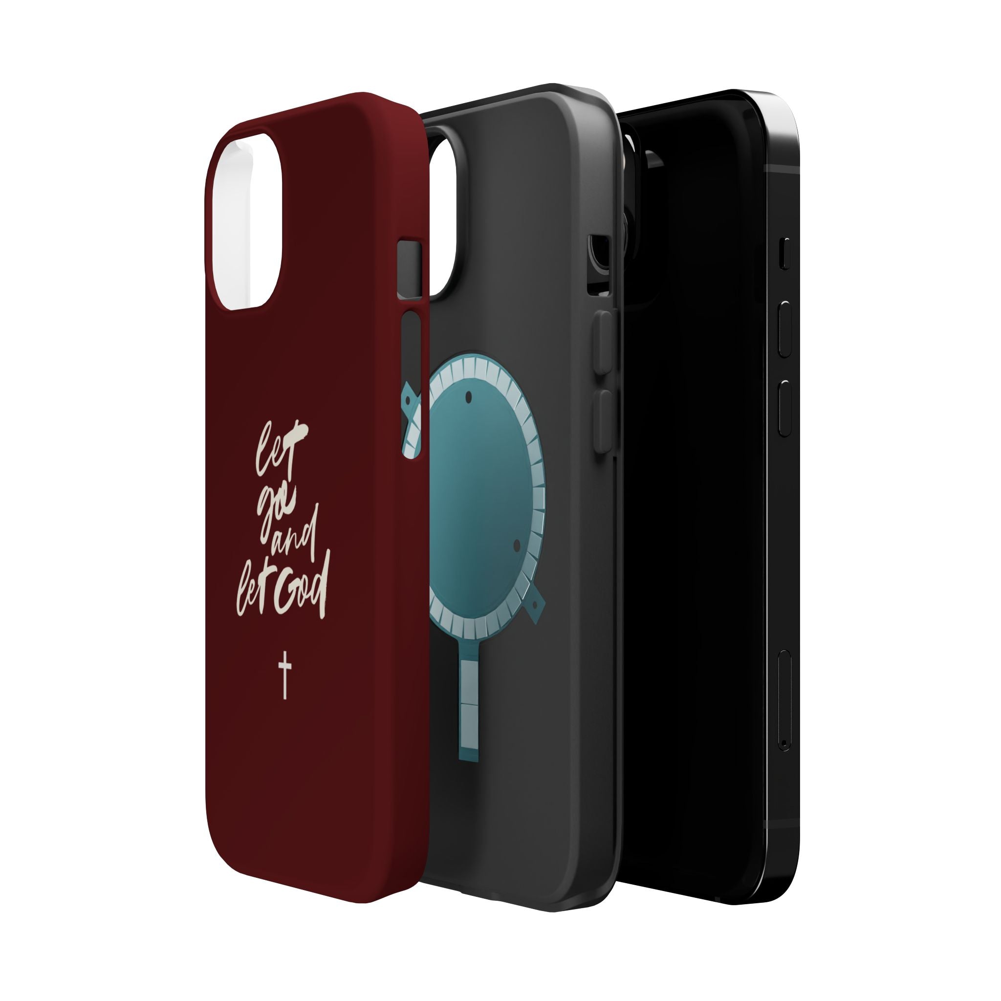 Let God and Let God Burgundy Case