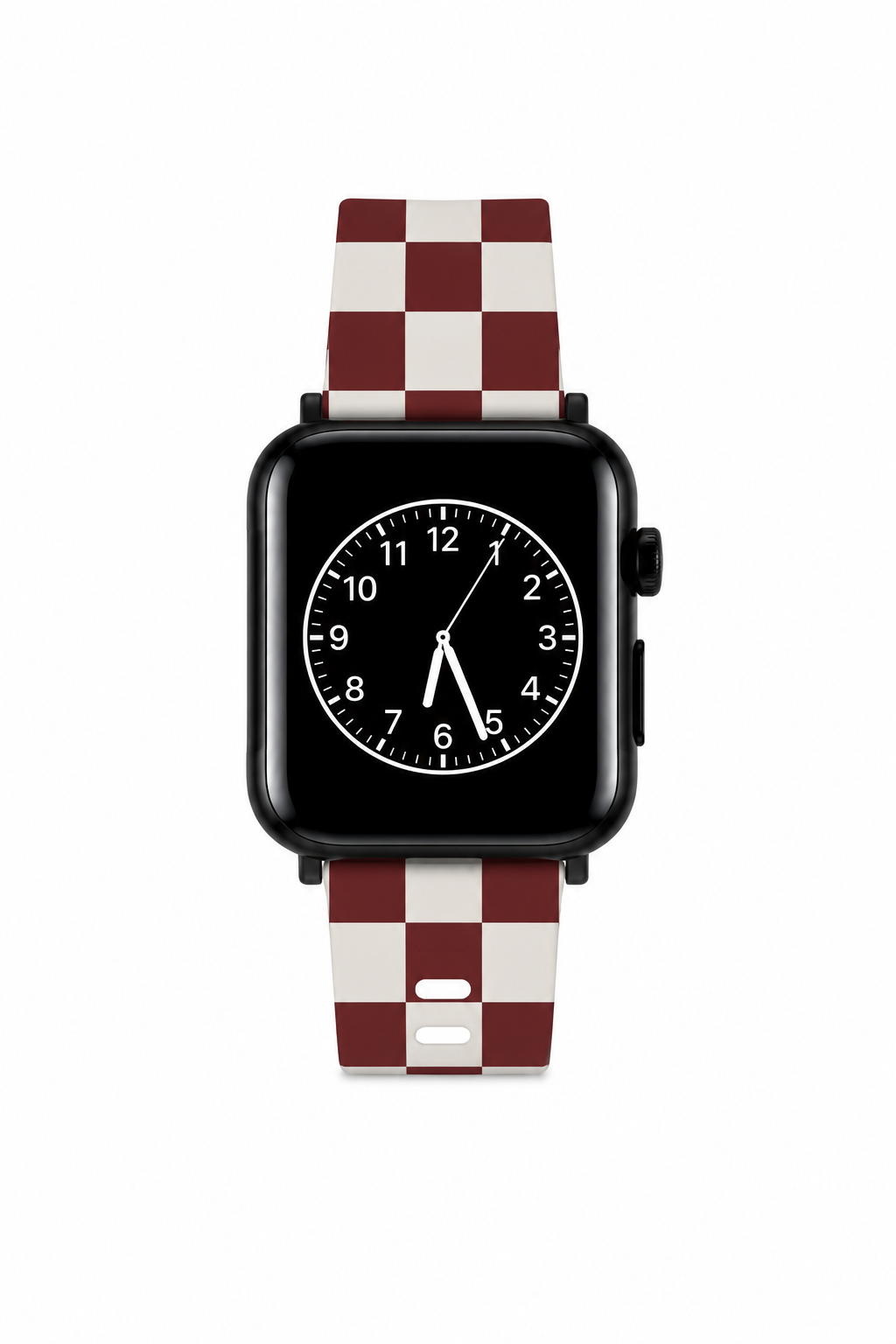 Cherry Check Apple Watch Band