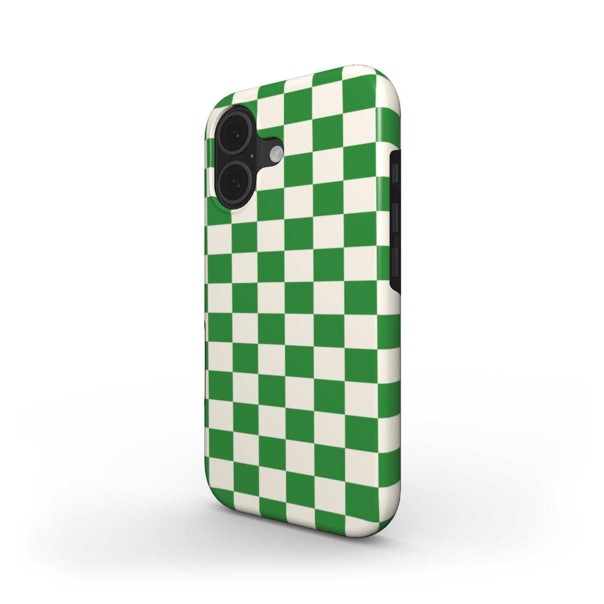 Matcha Check iPhone Case