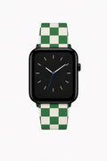 Matcha Check Watch Band